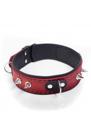 Whips Obroża Crazy Horse Red L