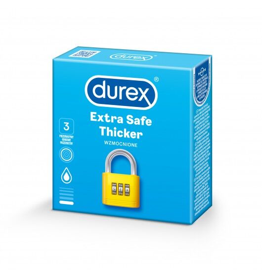 Prezerwatywy Durex Extra Safe A3