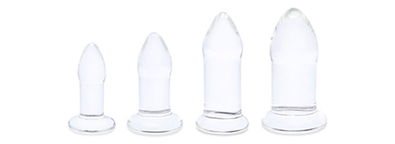 szklane plugi analne