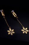 Non-Pierced Clitoral Jewelry Dangle With Snowflake UPKO - 2