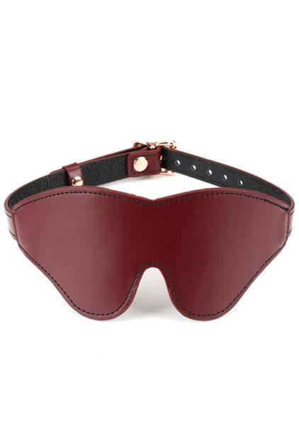Liebe Seele opaska na oczy Wine Red Blindfold