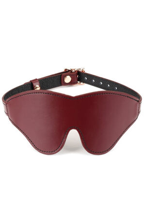 Liebe Seele opaska na oczy Wine Red Blindfold