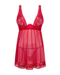 Lacelove babydoll i stringi   XS/S Obsessive - 3