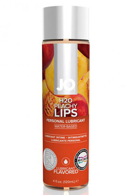 Lubrykant Jadalny O Smaku Brzoskwiniowym H2O Lubricant Peach 120 Ml System JO