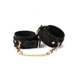 Kajdanki Boudoir Amor Black Wrist Cuffs Liebe Seele - 2