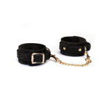 Kajdanki Boudoir Amor Black Wrist Cuffs Liebe Seele - 4