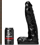 Dildo Steroid ABS02 The Coach 25 x 7cm All Black - 3