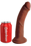 Dildo Plus 20Cm King Cock Triple Density Cock Brown Pipedream - 4