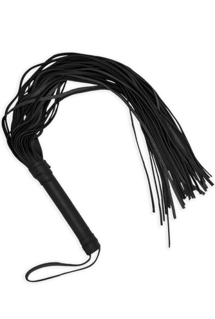 Ekskluzywny Pejcz Fantasy Flogger Long Leather Black Alive