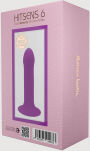 Silikonowe Dildo Premium Hitsens Model 6 Purple Adrien Lastic - 5