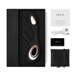 Wibrator Króliczek Soraya Wave Black Lelo - 9