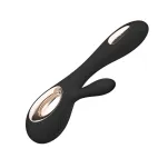Wibrator Króliczek Soraya Wave Black Lelo - 7