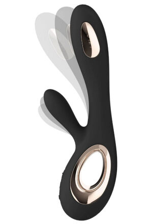 Wibrator Króliczek Soraya Wave Black Lelo
