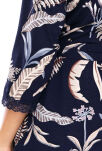 Helen Dark Blue Szlafrok - 4
