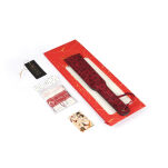 Packa Kinbaku Ukiyoe Red Rosy Lamb Leather Tawse Liebe Seele - 7