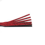 Packa Kinbaku Ukiyoe Red Rosy Lamb Leather Tawse Liebe Seele - 4
