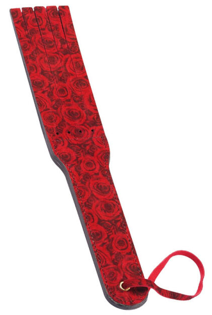 Packa Kinbaku Ukiyoe Red Rosy Lamb Leather Tawse Liebe Seele