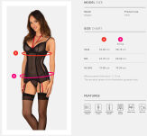 Glandez corset Gorset i stringi - 7