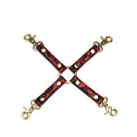 Uprząż Bondage Victorian Garden Lace And Pu Hogtie Liebe Seele - 2