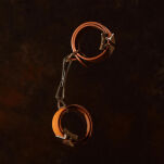 Kajdanki Ankle And Wrist Cuffs Set Brown LOCKINK - 6