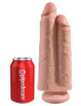 Podwójne Dildo 23Cm King Cock Two Cocks One Hole Light Pipedream - 3