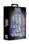 Zestaw Matrix Genesis Plug Kit Stellar Silver ANAL ADVENTURES - 5