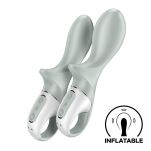 Pompowany wibrator Air Pump Booty 3 greygreen Satisfyer - 2