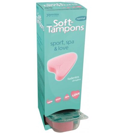Tampony Bez Sznurka Soft Tampons Normal 10 Sztuk JoyDivision