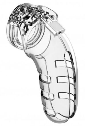 Chastity Model 06 Transparent Pas Cnoty Przeźroczysty Man Cage