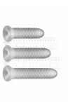 Przedłużka Na Penisa Pf Fat Boy Checker Box Sheath Clear Perfect Fit 7,5