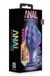 Korek Analny Matrix Bumped Bling Plug Sapphire ANAL ADVENTURES - 5