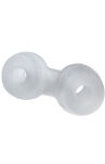 Pierścień Erekcyjny Silaskin Cock & Ball Clear Perfect Fit - 3