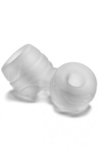 Pierścień Erekcyjny Silaskin Cock & Ball Clear Perfect Fit