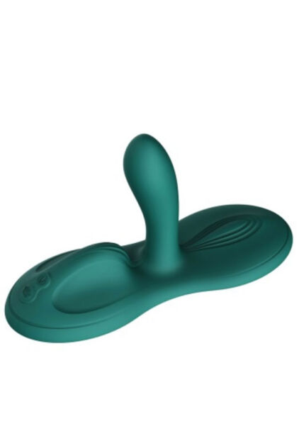 Wibrator Wielofunkcyjny Flora Turquoise Green Zalo