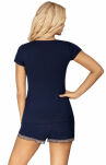 Clara 1/2 Piżama Dark Blue - 2
