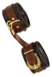 Kajdanki The Equestrian Leather Wrist Cuffs Liebe Seele - 5