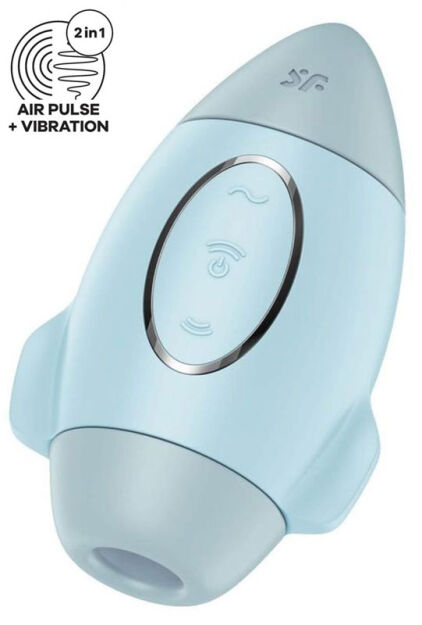 Stymulator łechtaczki Mission Control blue Satisfyer