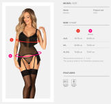 Sherila Corset Gorset i stringi - 9