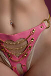 Uprząż Malibu Bra Open Crotch Brief Harness S/M Taboom - 5