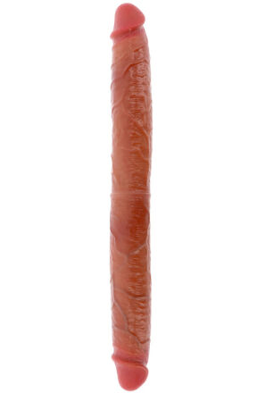 Podwójne Dildo Toyjoy Get Real Silicone Foreskin Double Dong 46Cm TOYJOY
