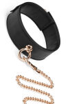 Liebe Seele obróżka Black Organosilicon Collar with Leash - 4