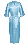 130 Plus Size Szlafrok satynowy - 6