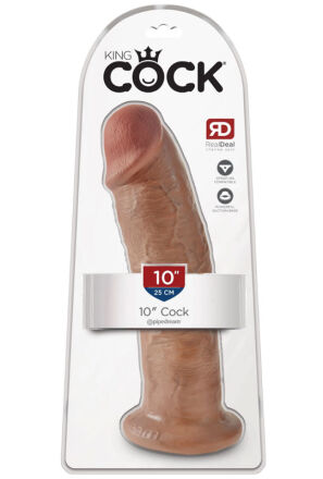 Dildo King Cock 10 Tan Pipedream