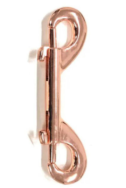 Karabińczyk Rose Gold Double Ends Clips Liebe Seele