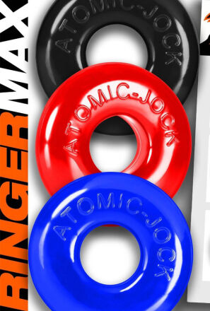 Zestaw pierścieni Ringer Max 3-pack cockrings Multi Oxballs