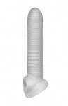 Przedłużka Na Penisa Pf Fat Boy Micro Ribbed Sheath Clear Perfect Fit 7,5