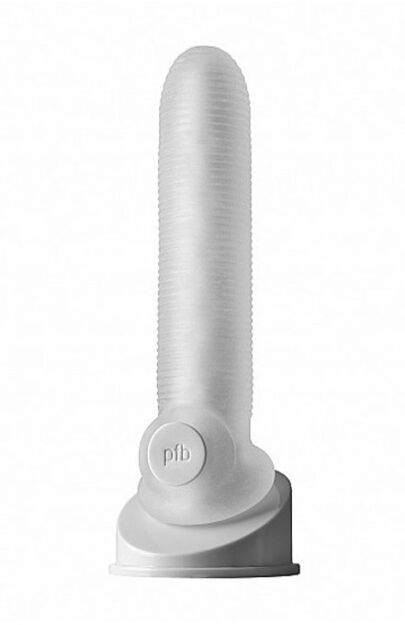 Przedłużka Na Penisa Pf Fat Boy Micro Ribbed Sheath Clear Perfect Fit 7,5