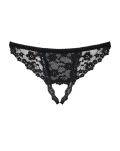 Letica stringi otwarte czarne  S/M Obsessive - 5