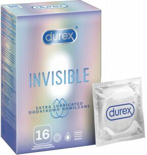 Durex Invisible Dodatkowo Nawilżone 16 szt.
