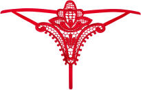 Stringi Czerwone Luiza L/Xl Obsessive - 8